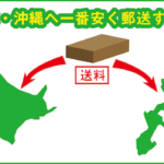 北海道、沖縄へ一番安く郵送する方法