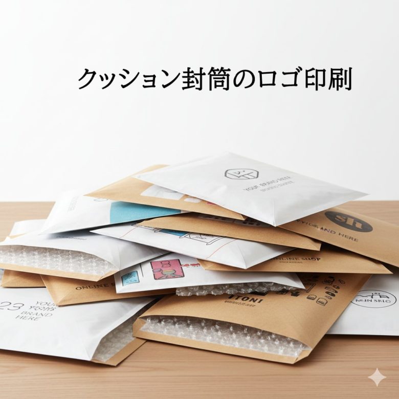 ロゴ入りクッション封筒の印刷はどこの業者
