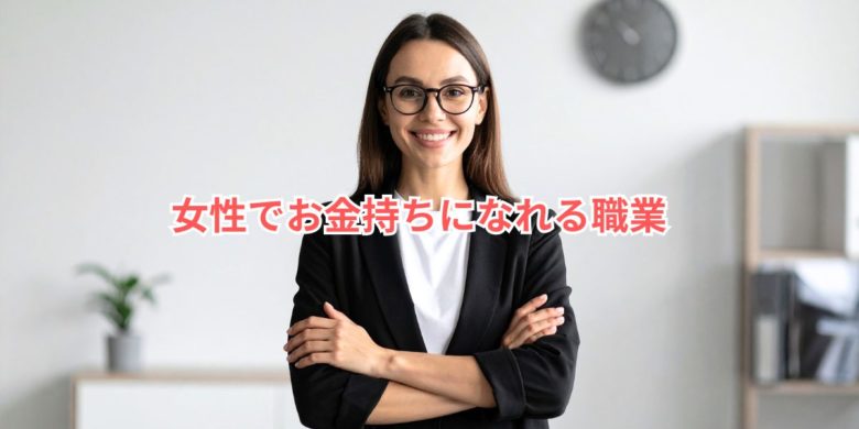 女性でお金持ちになれる職業